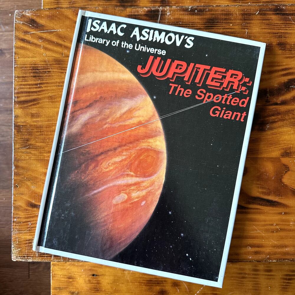 Vintage 1989 Library Of The Universe Jupiter The Spotted Giant Hardcover Book